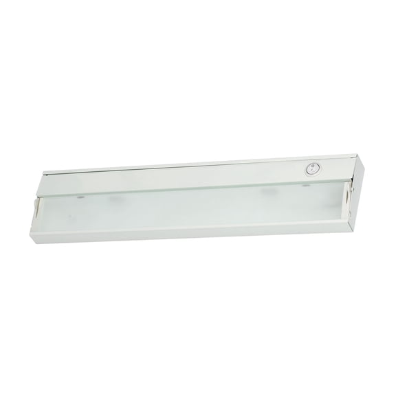 Elk Home ZeeLite 2-Light Under-cabinet Light in White with Diffused Glass