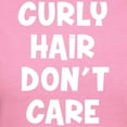 thumbnail image 3 of CafePress - Curly Hair Don't Care Women's Classic T Shirt - Women's Traditional Fit Dark T-Shirt, 3 of 4