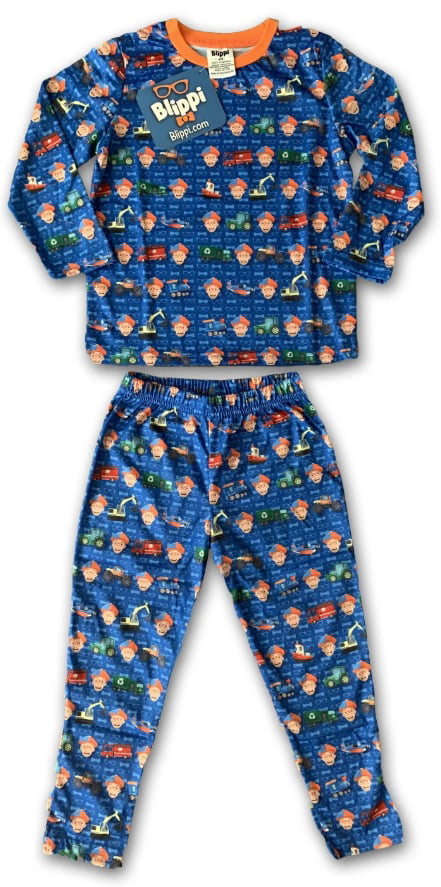 5 Years z01_33114 Blippi Boys PJ's Official Night wear Ages 18 Months 