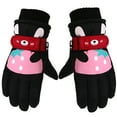 thumbnail image 4 of Fridja 1 Pairs Mittens for 5-8 Years Old Kids Toddler Boys Girls Waterproof Warm Snow Ski Gloves, 4 of 9