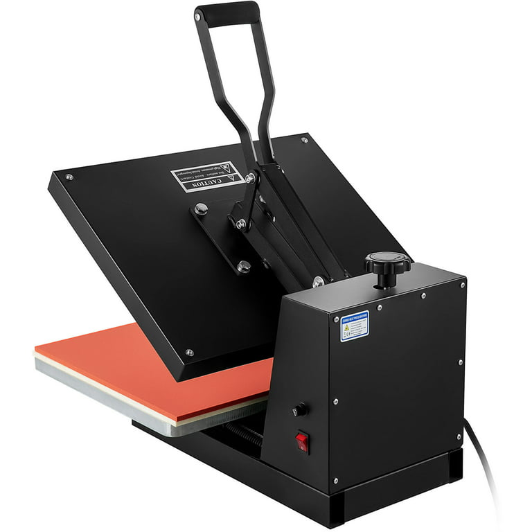 BENTISM Heat Press Machine 5 in 1, 12x15 Clamshell Sublimation Transfer  Printer Fast Heat-up, Digital Precise Temperature Control, Vinyl Heat Press  for T-Shirt Plate Mug Cup, 900W 