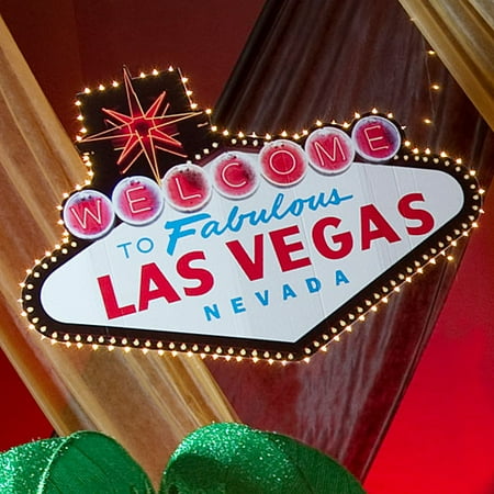 Las Vegas Wood - 3 ft. 10 in. Welcome to Las Vegas Sign