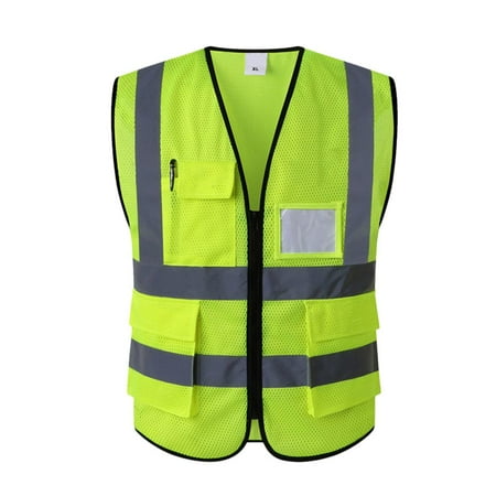 

MINOCOOL Outdoor Night Riding Running Hi-Vis Safety Vest Reflective Jacket Security Waistcoat