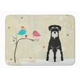 thumbnail image 1 of Carolines Treasures BB2505RUG Christmas Schnauzer Salt & Pepper Machine Washable Memory Foam Mat, 1 of 4