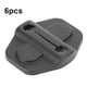 thumbnail image 5 of 6 piezas de decoración para cerradura de puerta de coche, calcomanía negra para Jeep Wrangler JL 2018-2019, 5 of 11