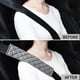 thumbnail image 3 of protectores grises para cinturón de seguridad de coche, cojín de confort para asiento de coche, paquete de viaje, 3 of 5