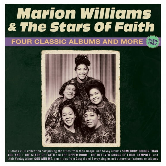 Williams,Marion & the Stars of Faith - Four Classic Albums And More 1958-62 - Music & Performance - CD