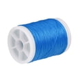 thumbnail image 4 of 2pcs 110M Cuerda de Servicio Thread de Fibra Pequeña Ductilidad Fuerza de -ligero Accesorio de Deporte Negro+Azul SM SunniMix Material de servir de la cuerda de lazo, 4 of 8