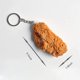 thumbnail image 2 of Simulation Fun Cute Fake Fried Chicken Nuggets Wings Keychain Rings Men's Women's Personality School Bag Imitation Kid Food Toy Props Backpack Car Dec, 2 of 5