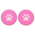 thumbnail image 1 of 2 Pcs Claw Pattern Cup Pad Car Coasters Car Cup Pad Car Cup Mat Diamond Coasters, 1 of 7