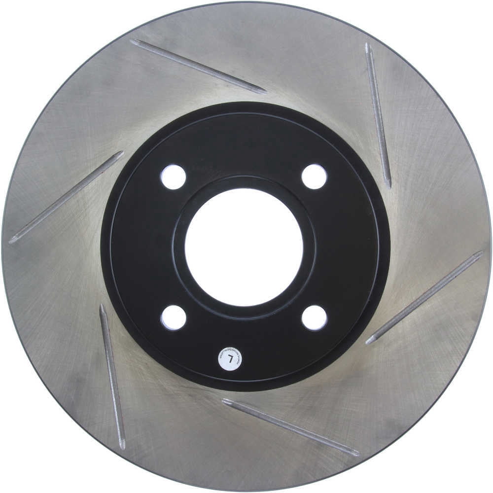 StopTech 2014 Ford Fiesta Left Front Disc Slotted Brake Rotor