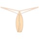thumbnail image 2 of Gibobby arnés para mujer Ropa interior de dama para mujer a través de pantalones cortos calientes Calzoncillos estampados Labios sexy Íntimos transparentes (Beige, Talla única), 2 of 2