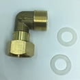 thumbnail image 1 of Adaptador de latón Macarena Conector de conexión de válvula en T, 1 of 8