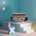 thumbnail image 4 of Bolso cruzado con estampado de serpiente para mujer, paquete de cadena para la cintura, bolso de hombro (beige) Tmvgtek Para estrenar, 4 of 6