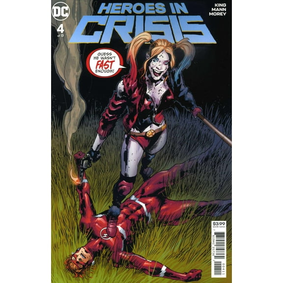 Heroes In Crisis #4 VF ; DC Comic Book
