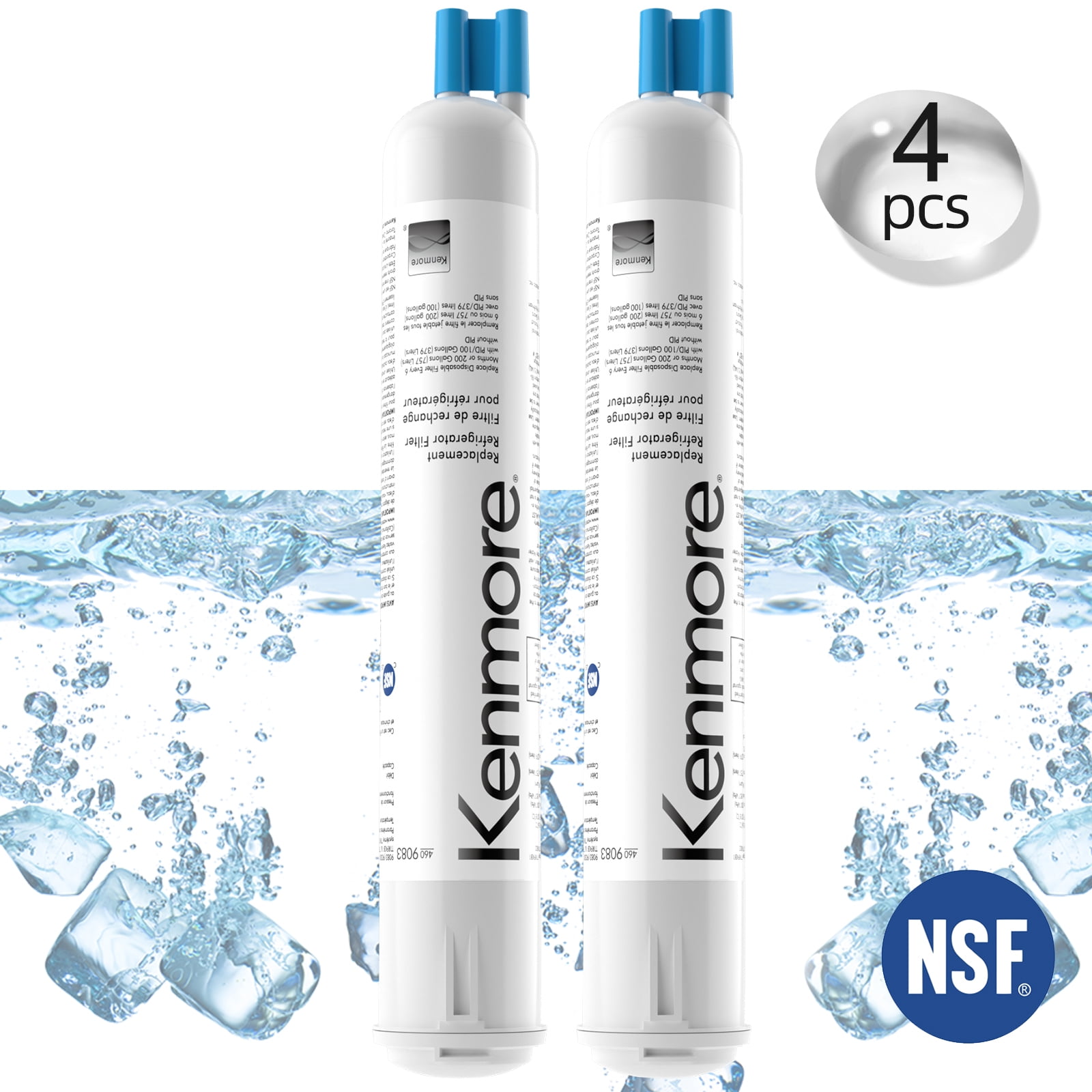 32PCS Kenmore 9083 Refrigerator Water Filter Sealed Replacement ,Fit