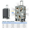 thumbnail image 6 of Haiem Funny Beagle Active Dog Luggage Cover,Durable, Washable Suitcase Protector With Anti-Scratch Technology - Keep Your Luggage Looking New Large, 6 of 9