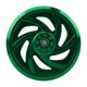 thumbnail image 1 of Cubierta del ventilador de refrigeración del motor de la motocicleta, decoración, regalo, accesorios de fácil instalación Verde, 1 of 8