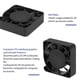 thumbnail image 4 of Matsuzay DC 2510 12V/24V Computadora CPU Enfriador Computadora de enfriamiento de plástico portátil Impresoras 3D 5010(12v), 4 of 6