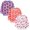 Multicolor, variant on DOZINSIX 3 Pack Toddler Girls Crewneck Sweatshirts Kids Cotton Strawberry Print Long Sleeve Fall Winter Pullover Tops