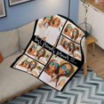 Customized Blanket with Photo Name Sisters Forever Personalized Friends ...