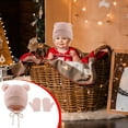 thumbnail image 2 of ShomPort Toddler Hat and Mitten Set Winter Knitted Thick Warm Beanie and Gloves for Boys Girls, 2 of 7