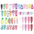 thumbnail image 1 of Clips de Cheveux en Alliage Mignon 50PCS Barrettes Accessoires de Cheveux pour les Filles Enfants, 1 of 9