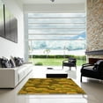 thumbnail image 7 of Ahgly Company Machine Washable Indoor Rectangle Transitional Dark Bronze Brown Area Rugs, 6' x 9', 7 of 7