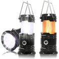 thumbnail image 1 of Lampara Linterna LED Camping Recargable, Carga Solar 3 en 1 | Luz Blanca y Flama, 1 of 8