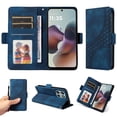 thumbnail image 1 of Funda GANGXUN para Motorola Moto G56 con diseño acolchado elegante, cuero PU, protección total y ajuste preciso, 1 of 5