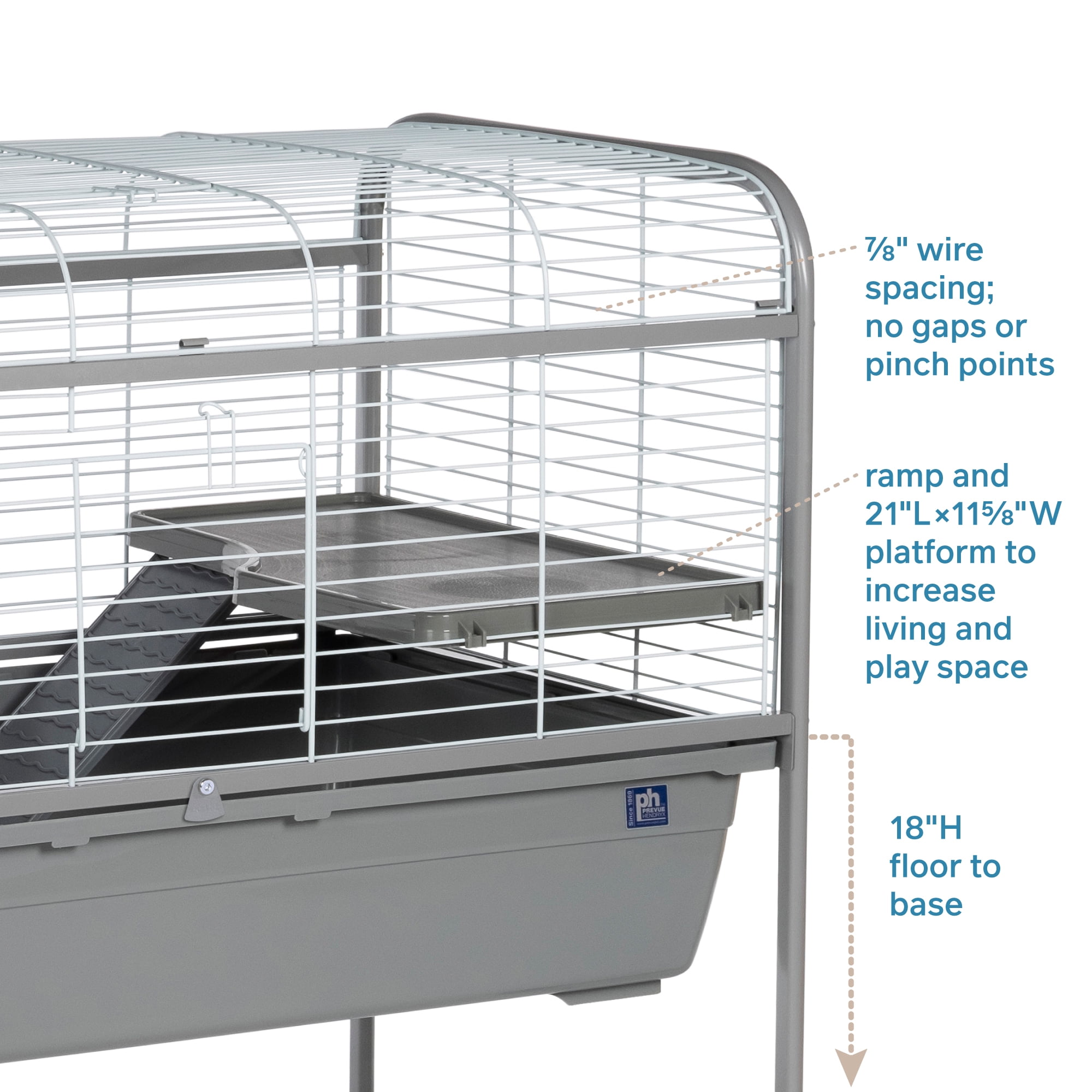 Prevue Pet Products Jumbo Small Animal Home with Rolling Stand 532