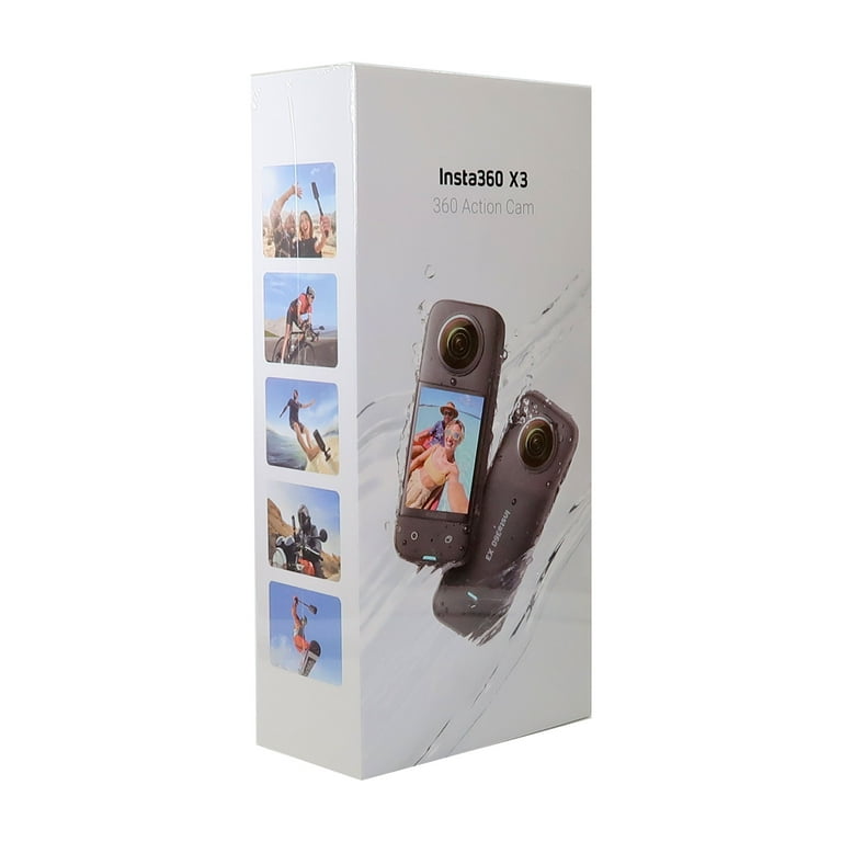 Insta360 X3 360° Action Camera, Waterproof, WiFi, Adventure