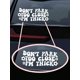 thumbnail image 3 of Don't Park Too Close Decal - Funny Car Decal, Car Window Decal Sticker, 3 of 4