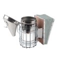 thumbnail image 1 of Smoker Stainless Steel Smoker Beekeeping Equipment Tool Heat Shield with A Hook, 1 of 8