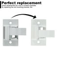thumbnail image 6 of Grusce 2Pcs RV Awning Bottom Mounting Bracket Steel Awning Arm Mounting Bracket Replacement Waterproof White Awning Bottom Mounting Bracket for RV Camper Awning 3104653.005, 6 of 8