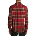 thumbnail image 4 of George Men's Long Sleeve Flannel Shirt, 4 of 6