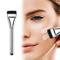 thumbnail image 2 of HBFAGFB Foundation Flat Head Light Seamless Facial Makeup Tool Suitable for All Skin Types Silver, 2 of 9
