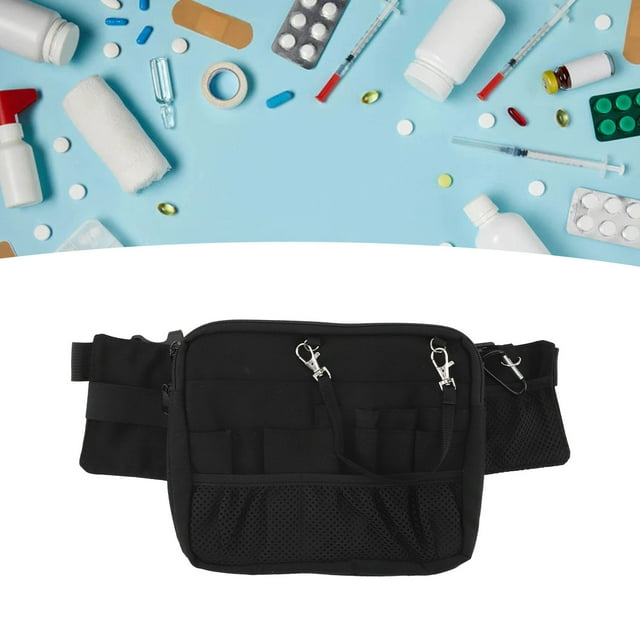 Fanny Pack For Nurses With Pockets For Equipment Nursing Belt Storage Of Stethoscopes Band Scissors Emergency Supplies