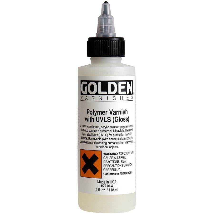 Golden® Polymer Varnish, Gloss, 4 oz.