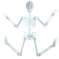 thumbnail image 1 of 150cm Luminous Skull Skeleton Body Scary Halloween Toy Haunted House Tricky Prop, 1 of 3