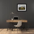 thumbnail image 3 of Karl Friedrich Lessing 24x18 Black Ornate Framed Double Matted Museum Art Print Titled: Landscape from the Eifel Mountains (1834), 3 of 5