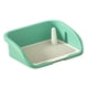 thumbnail image 5 of Bandeja de baño para entrenamiento de mascotas, para mantener las patas y los suelos limpios, rejillas de malla para urinario, bandeja para orinar , VERDE, s Fernando Baño de perros, 5 of 8