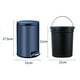 thumbnail image 3 of Stainless Steel Step Trash Can Hands Waterproof Dust Bin Waste Basket 6L Foot Pedal Garbage Bin for Kitchen Restaurant Toilet Bathroom plata Soledad Cubo de basura con pedal, 3 of 9