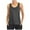 Gray, variant on ICHUANYI Women's Sports Yoga Tees Wide Back Muscle Racerback Tank Fitness Tops Cloth New Trending