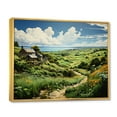 thumbnail image 2 of Designart "Isle This Ireland Emerald wall decor III" Ireland Floater Framed Wall Art Living Room, 2 of 7