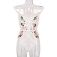 thumbnail image 2 of Mono Sexy Bordado Flor Body Hollow Lace Lencería Ropa de dormir, S Monstrate XX000117-01, 2 of 7