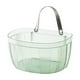 thumbnail image 2 of Cesta de pared para almacenar ajo, cebolla y jengibre | Organizador de cocina de plástico ABS transparente con orificios de drenaje | Especiero colgante para verduras y despensa | Juego de 1 pieza, 2 of 7