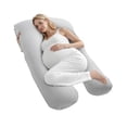 thumbnail image 1 of Almohada de embarazo VEVOR en forma de U para todo el cuerpo, maternidad, suave, 1 of 9