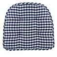 thumbnail image 2 of Klear Vu Gripper 16" x 15" Gingham Tufted Chair Cushion - Set of 2, 2 of 5