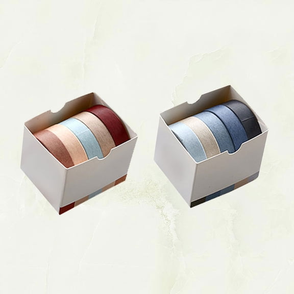 ORDDIART 10 Rolls Assorted Color Washi Tape for Scrapbooking, Crafting, Journaling, Wrapping and Decoration